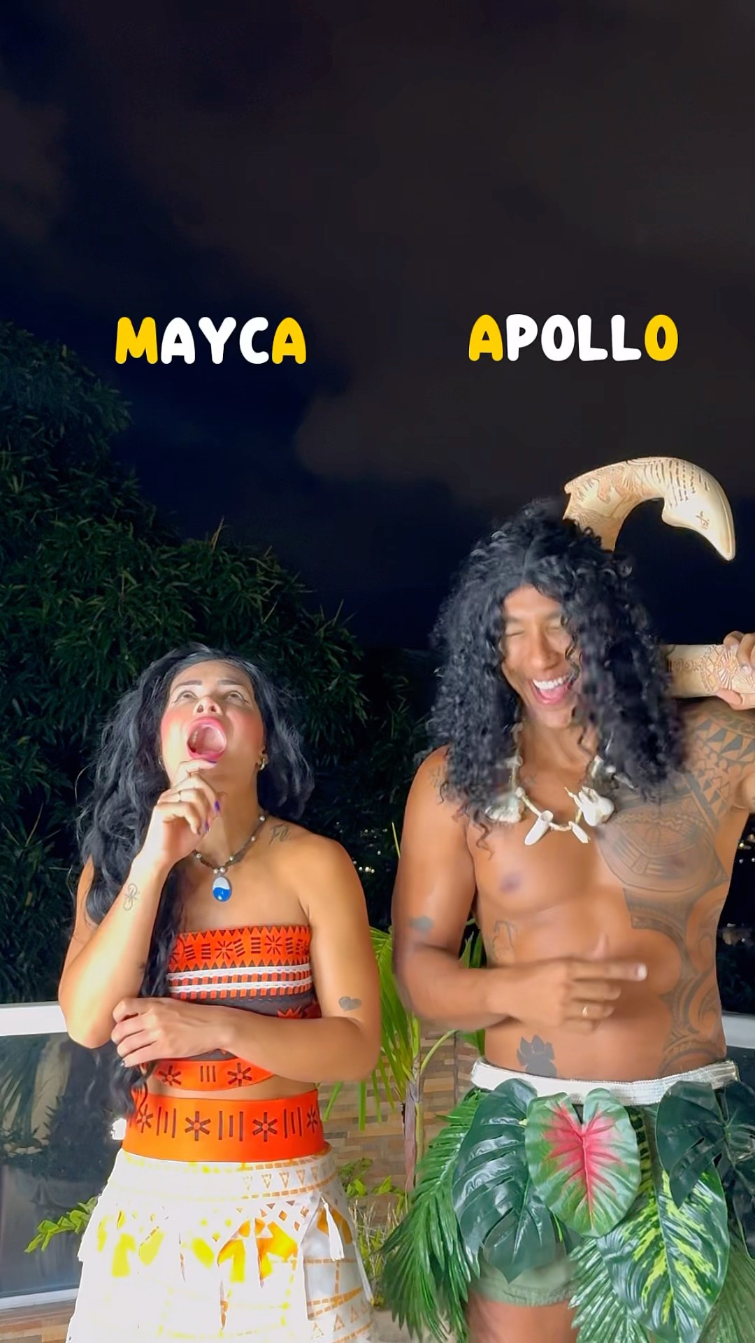 Como ficou o seu??@mayca.brasil #challenge #memeschallenge #funny #moana #maui